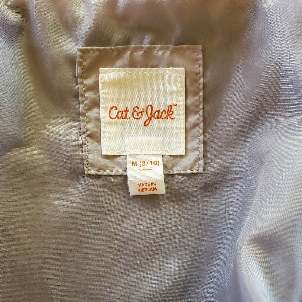 Kids Two-Tone Windbreaker Jacket By Cat & Jack - Picture 3 of 11